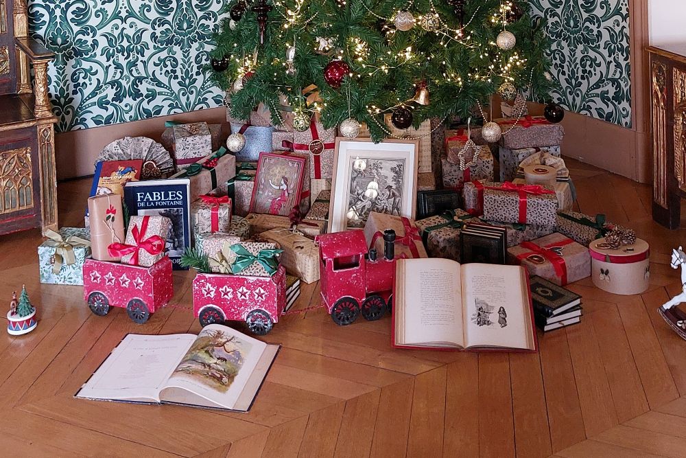 cadeaux sous le sapin de Noël