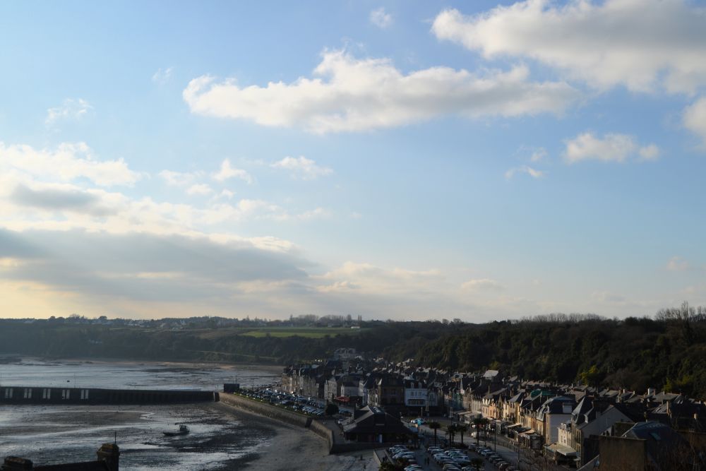 vue sur le port de Cancale