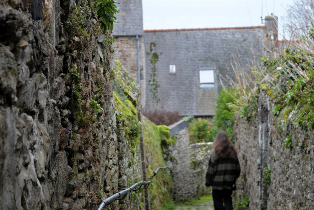 petite ruelle à Saint Suliac