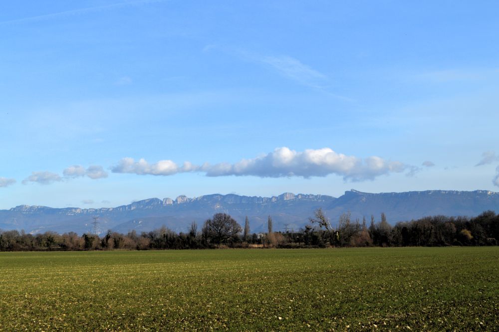vue sur les Monts du Matin dans le Vercors
