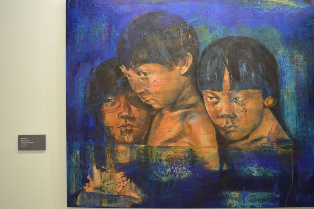 exposition Amazônia de Dalva Duarte au MAC de Montélimar