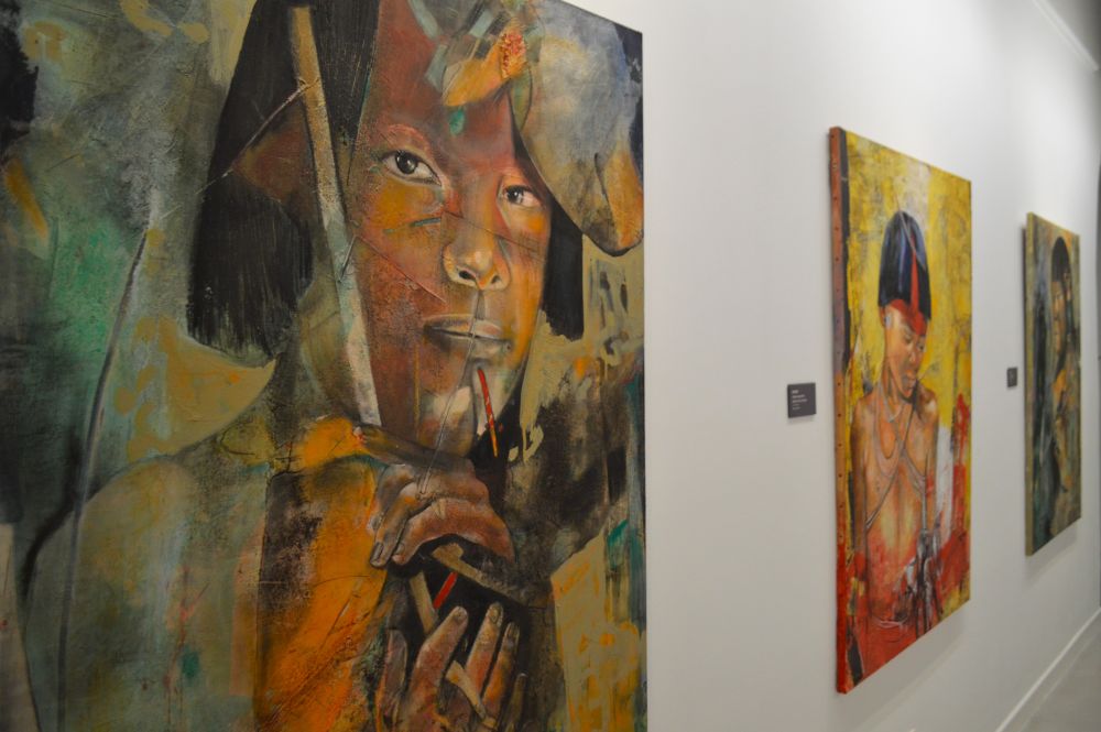 exposition Amazônia de Dalva Duarte au MAC de Montélimar