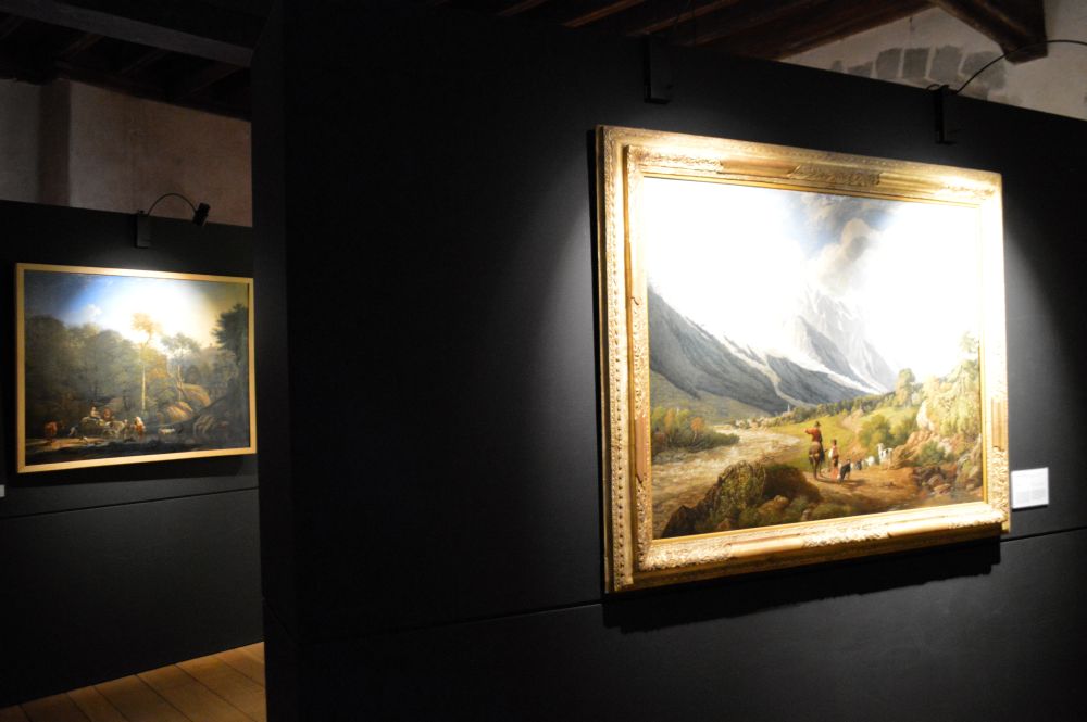 tableaux représentant des paysages alpins