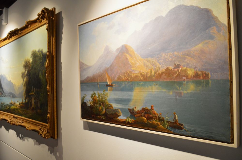 tableaux représentant des paysages alpins