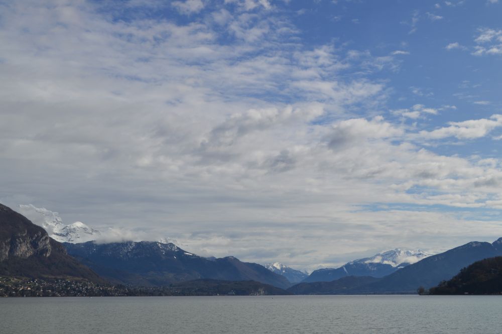 vue sur le lac d'Annecy
