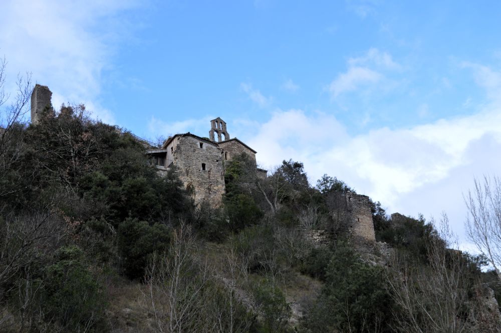 village perché de Rochecolombe