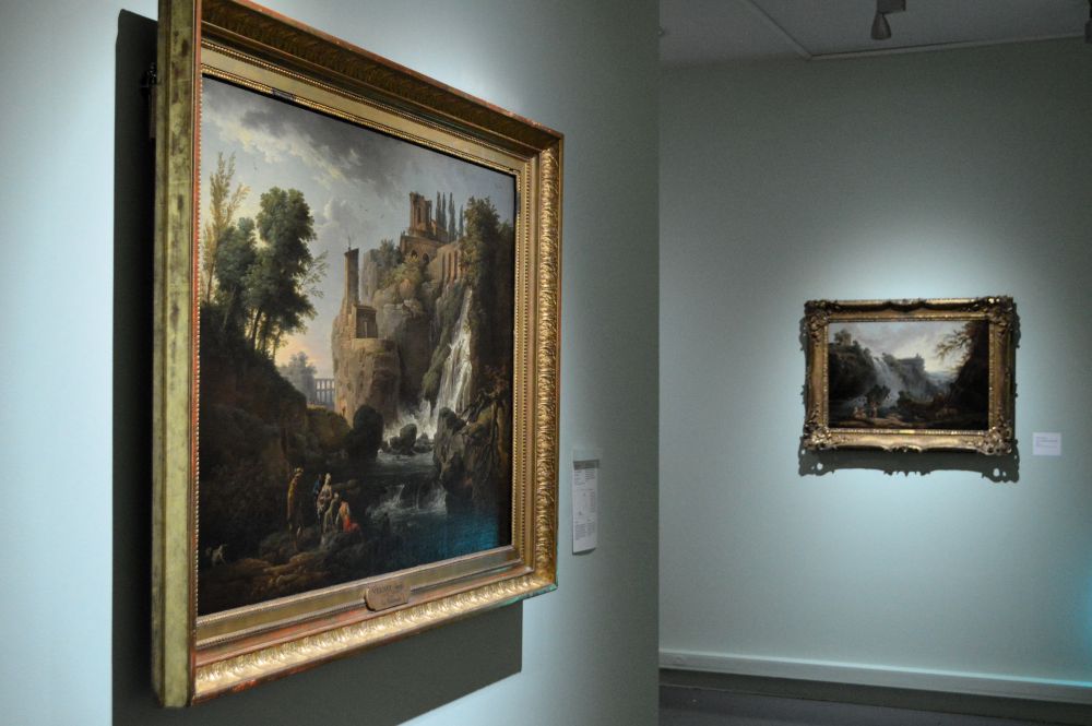 Tableaux de Hubert Robert et de Fragonard