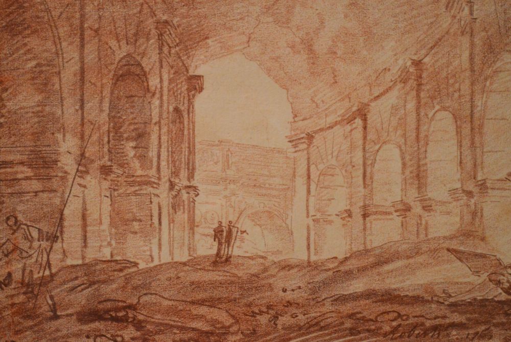 Sanguine d'Hubert Robert