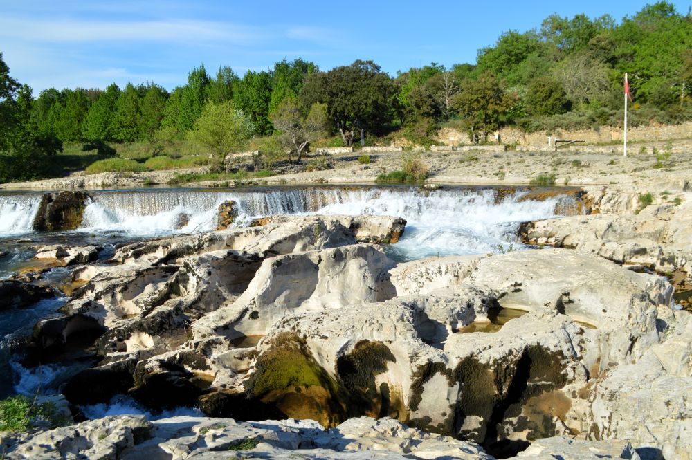 cascades du Sautadet à la Roque sur Cèze