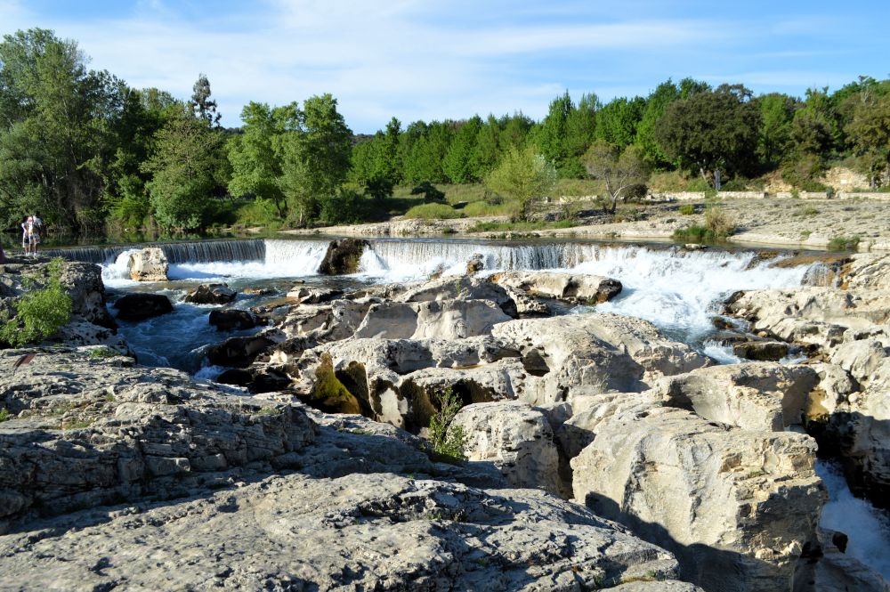 cascades du Sautadet à la Roque sur Cèze