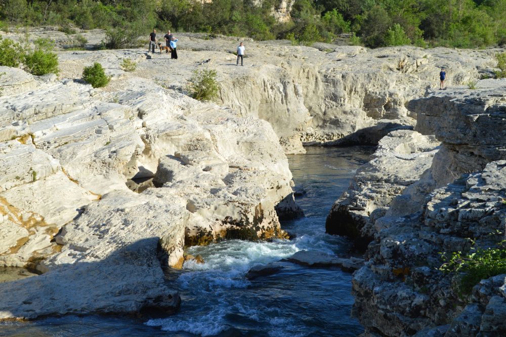 cascades du Sautadet à la Roque sur Cèze