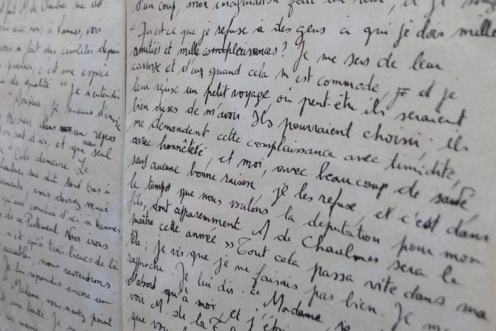 lettres manuscrites