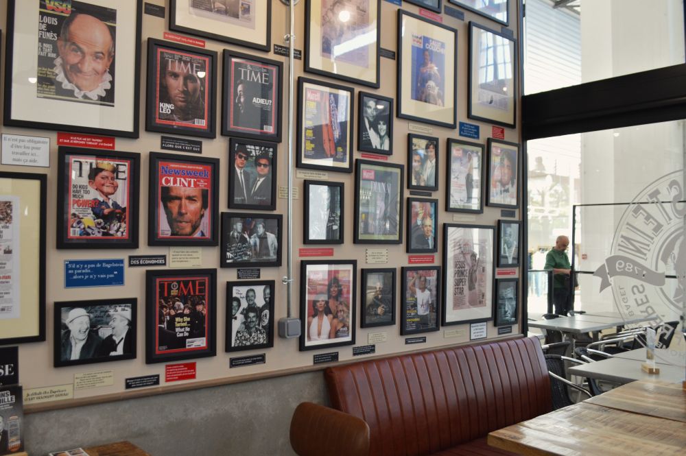 intérieur d'un restaurant Bagelstein