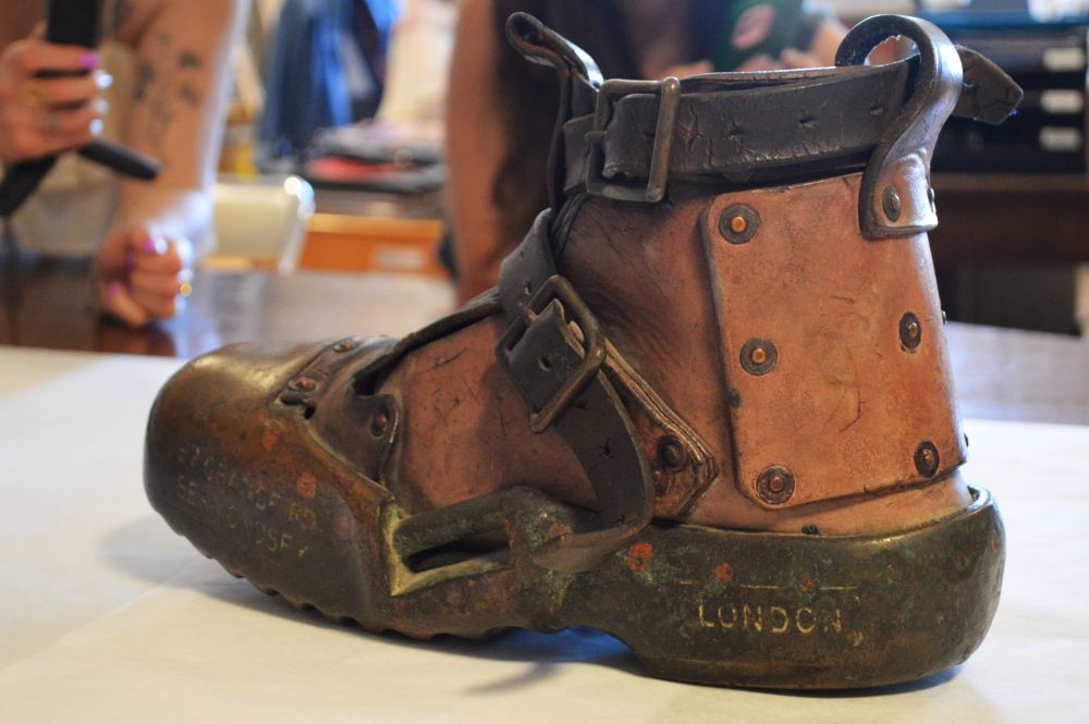 chaussure de scaphandrier