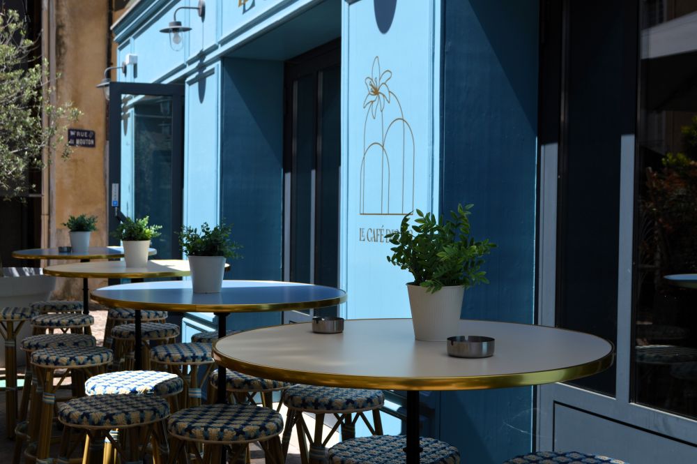 terrasse de café