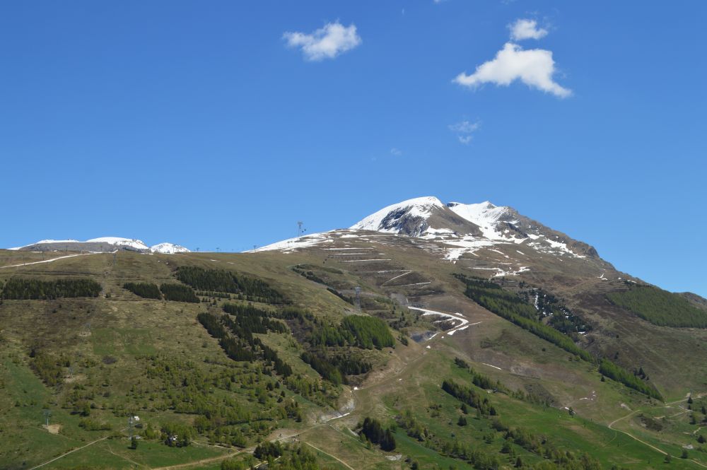 vue sur un alpage