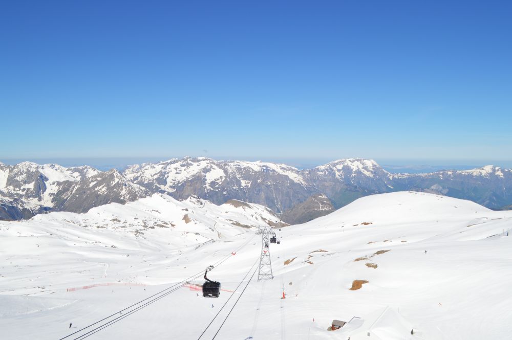panorama de montagne enneigées