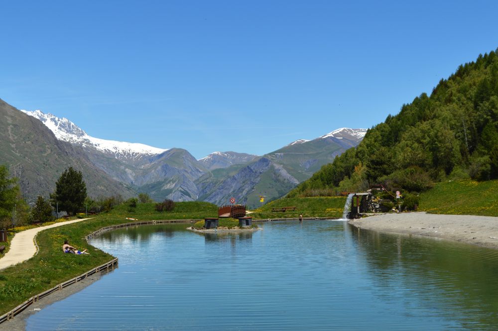 vue sur le lac de la Buissonière