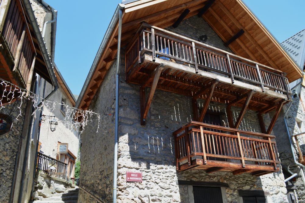 dans le village de Venosc