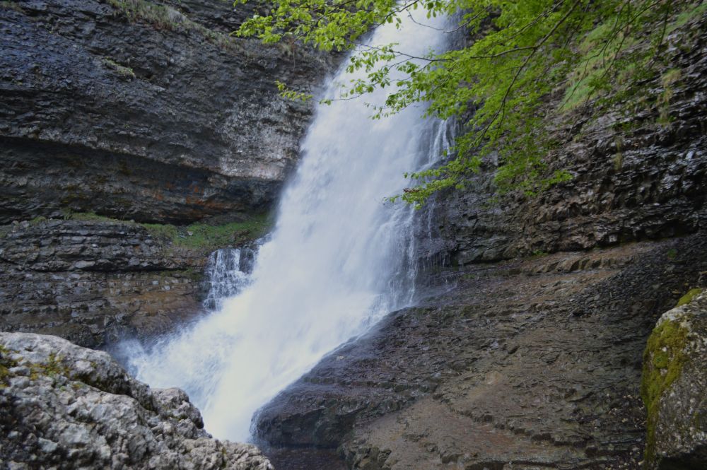 Cascade isolée du cirque de Saint Même