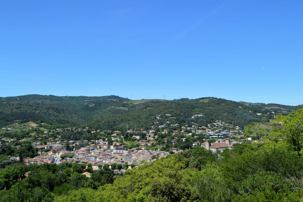 vue sur Saint Péray