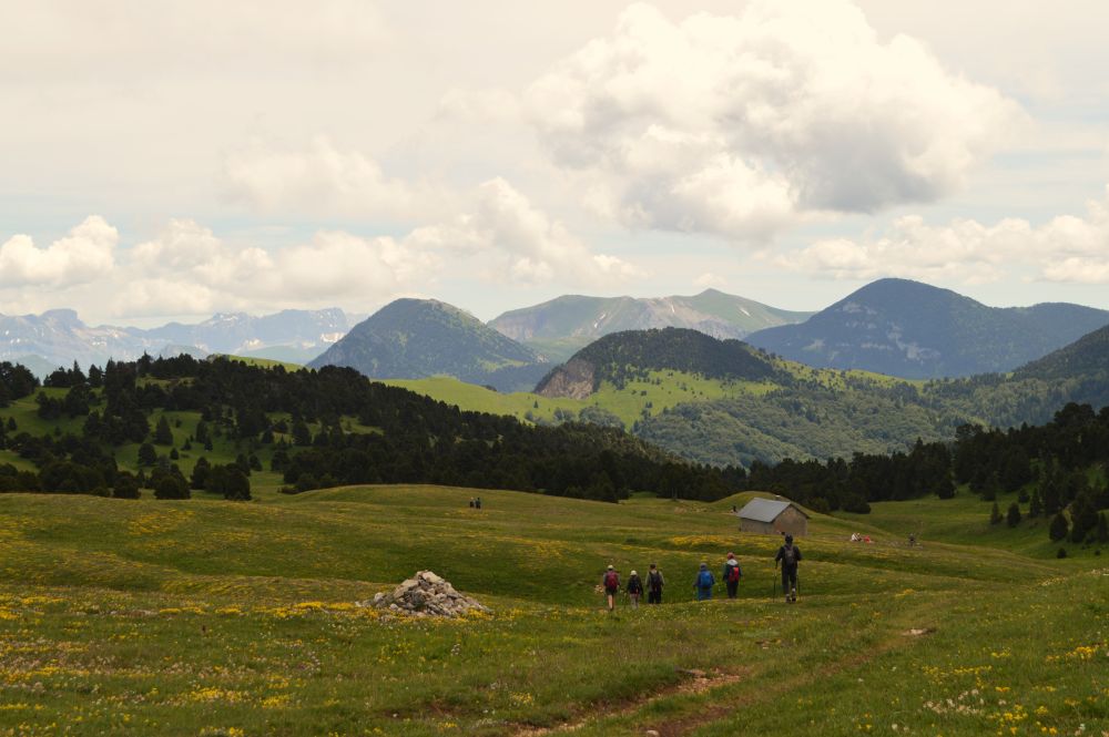 dans le vallon de Combeau