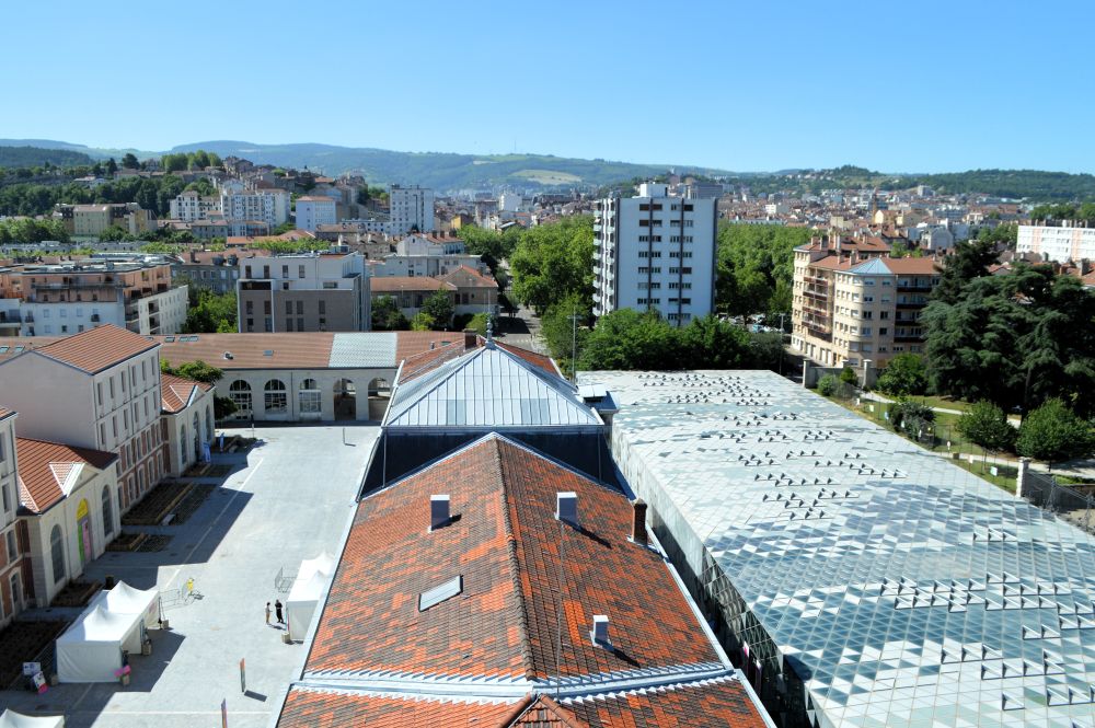 La Cité du Design de Saint Etienne, vue d'en haut