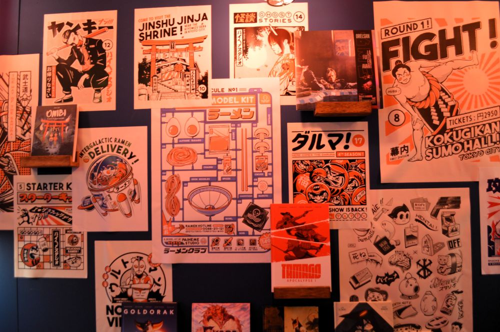 affiches inspirées du Japon