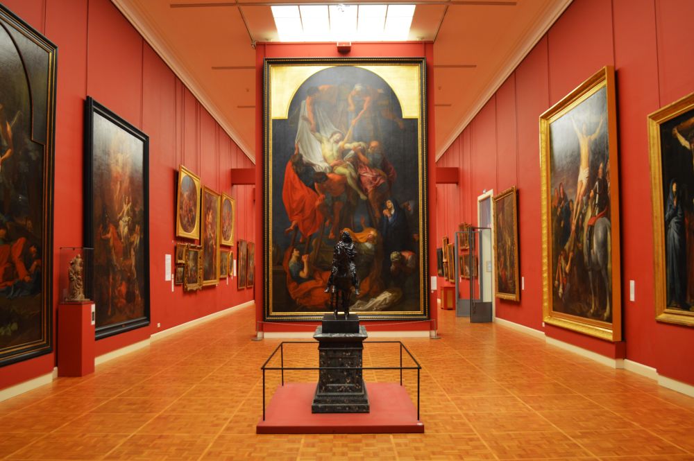 salles de peinture du musée des beaux arts de Rennes