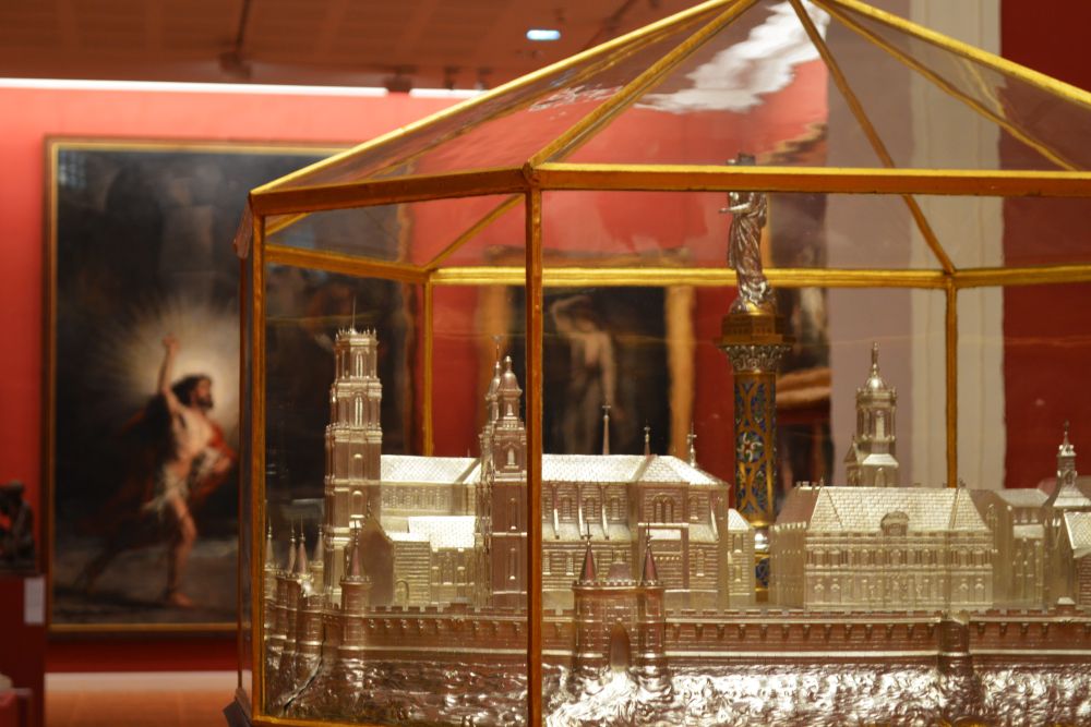 œuvre d'orfèvrerie au musée des beaux arts de Rennes
