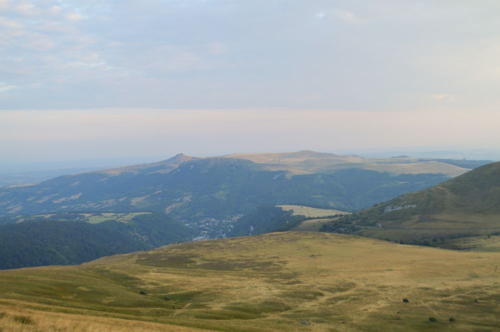 vue depuis le plateau de Durbise vers la Banne d'Orchande