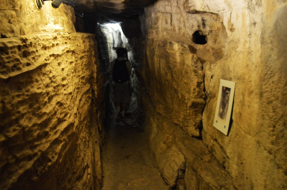 dans les grottes des Cuves de Sassenage