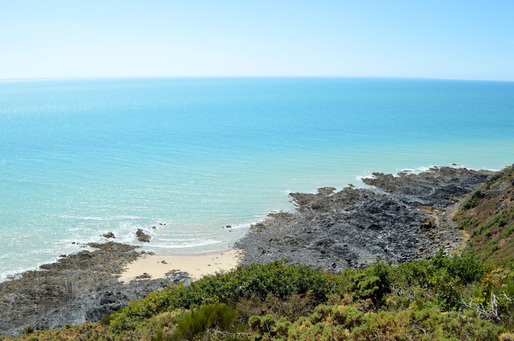 bord de mer à Carolles