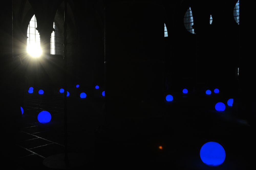 Colorama au Mont Saint Michel dans le scriptorium