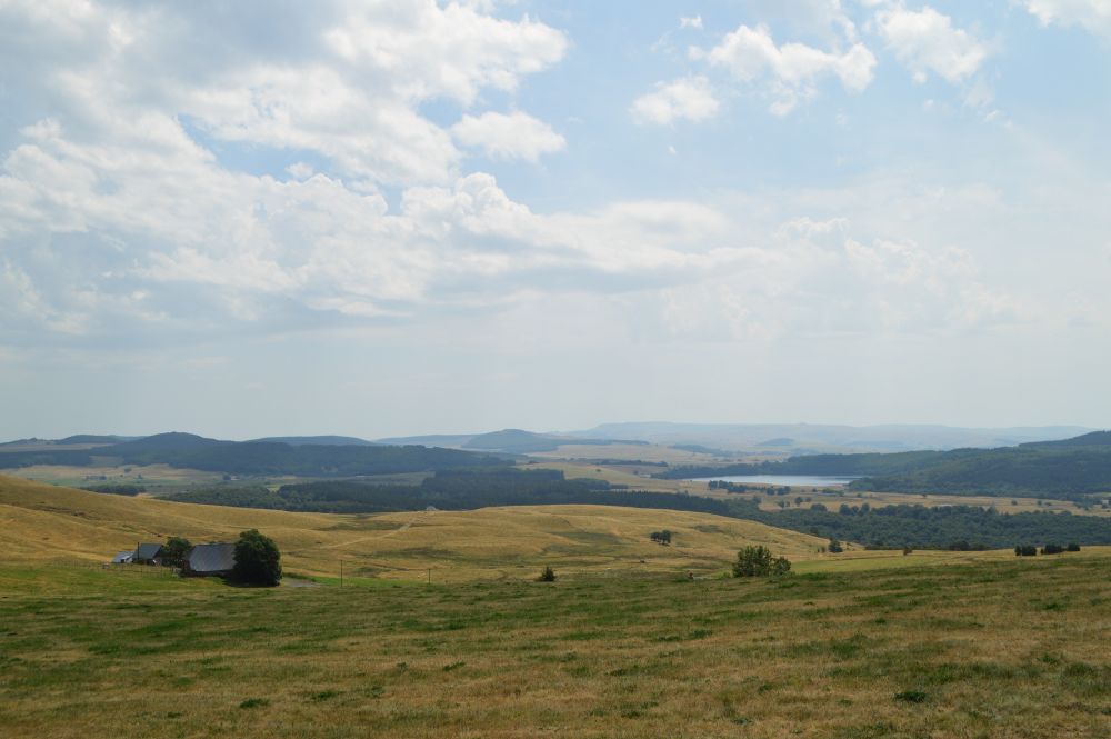 Point de vue depuis le Géant du Souffle à Picherande