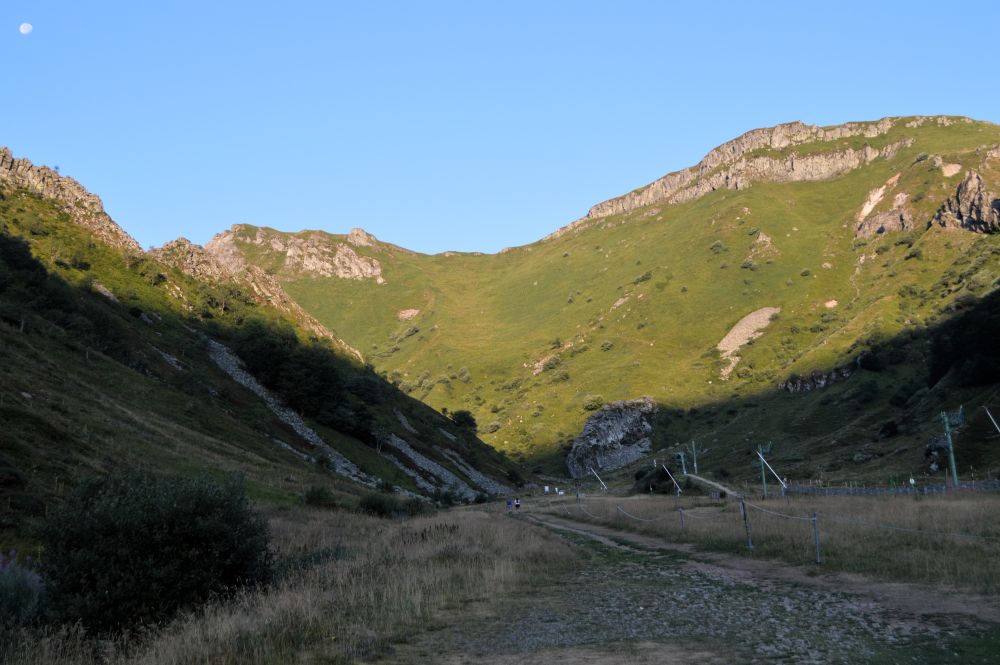val de Courre dans le massif du Sancy