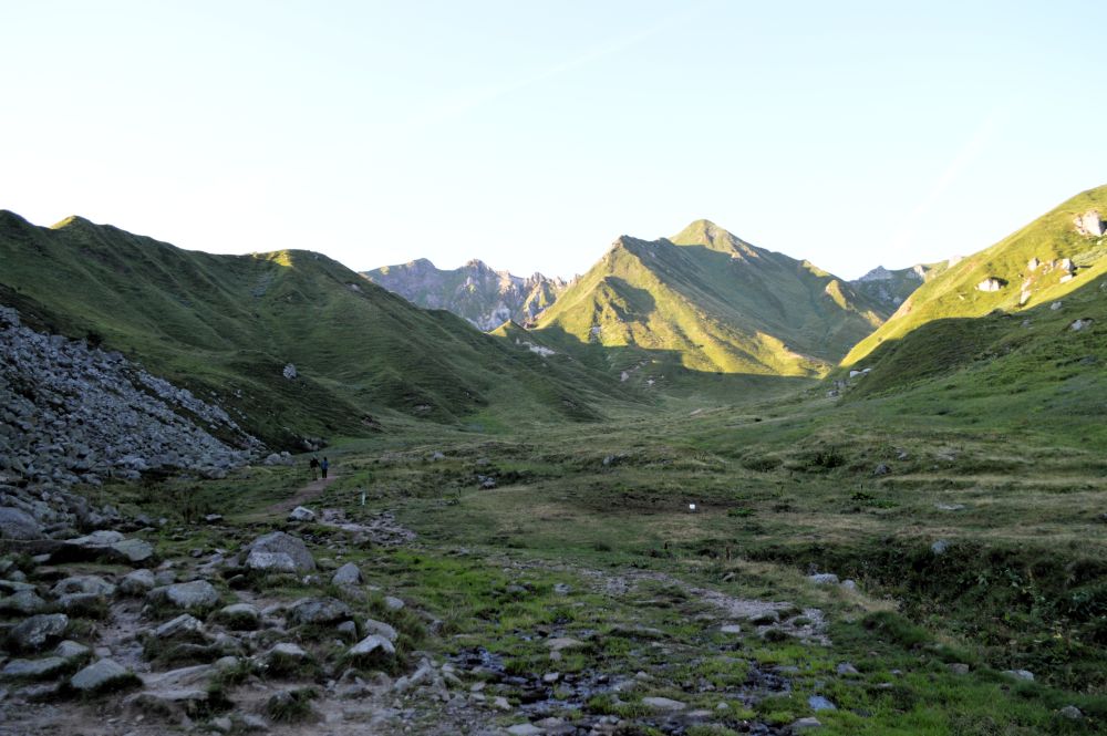 val de Courre dans le massif du Sancy