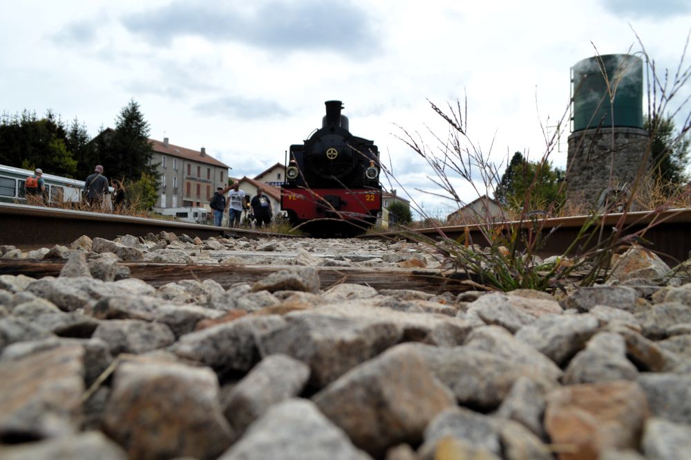 le Velay Express en gare de Saint Agrève