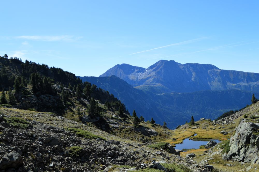 petit lac de montagne