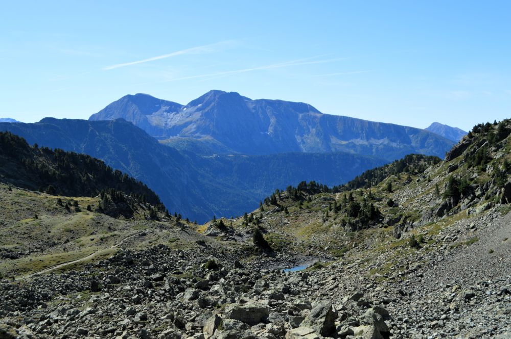 petit lac de montagne
