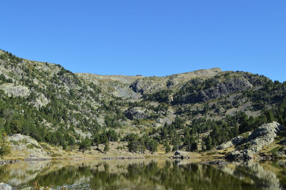 le lac Achard à Chamrousse