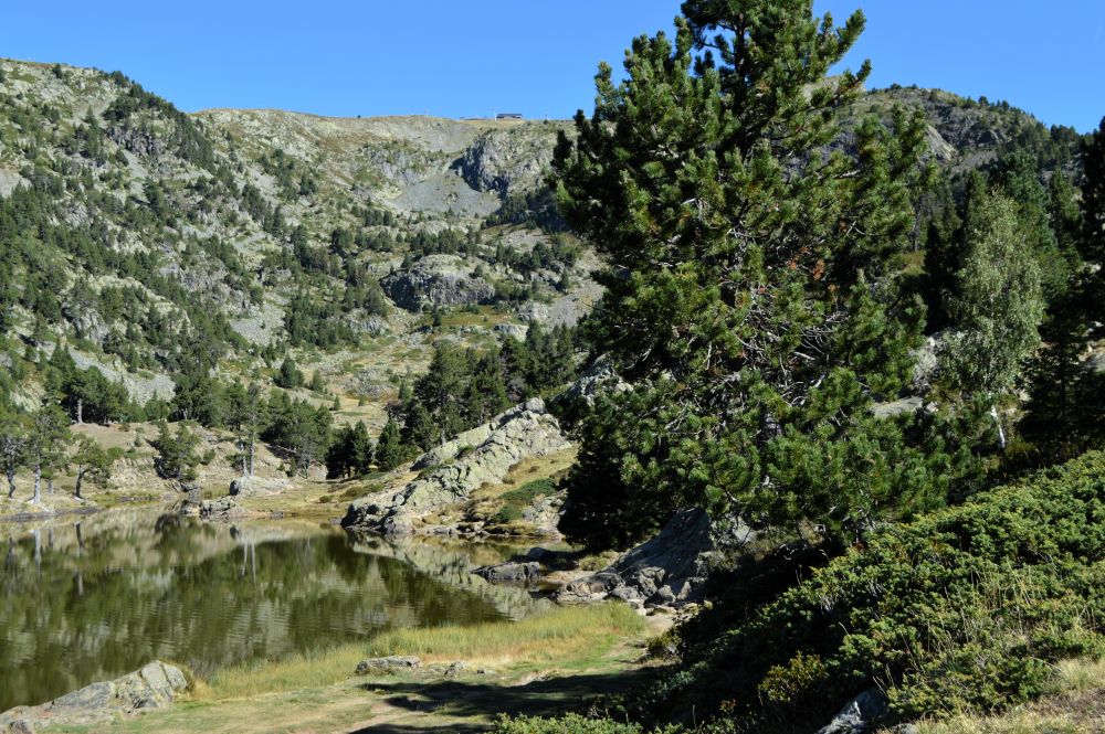 le lac Achard à Chamrousse