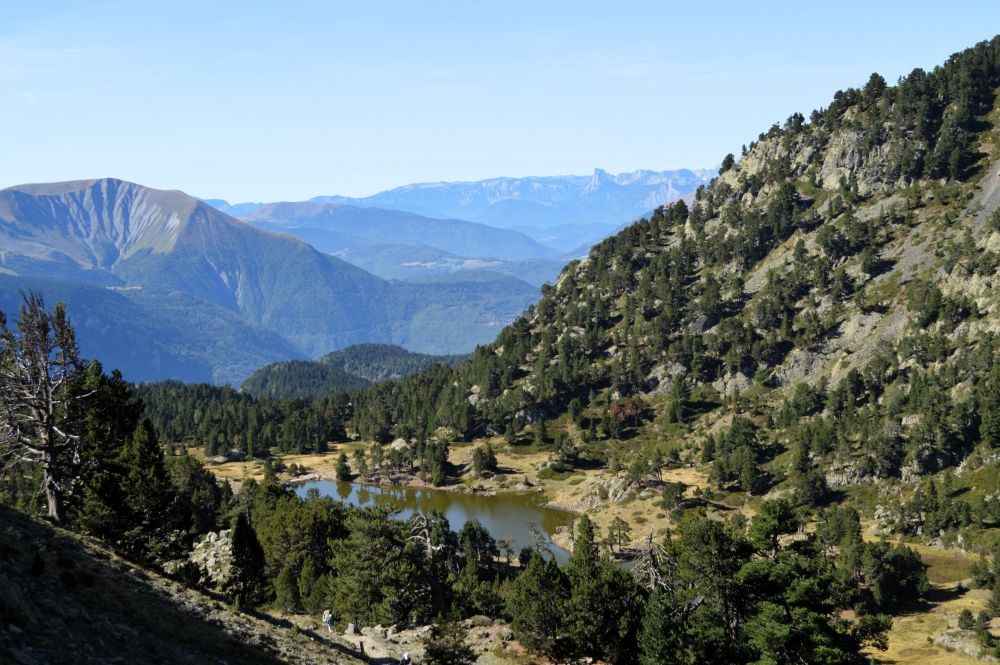 un lac en montagne