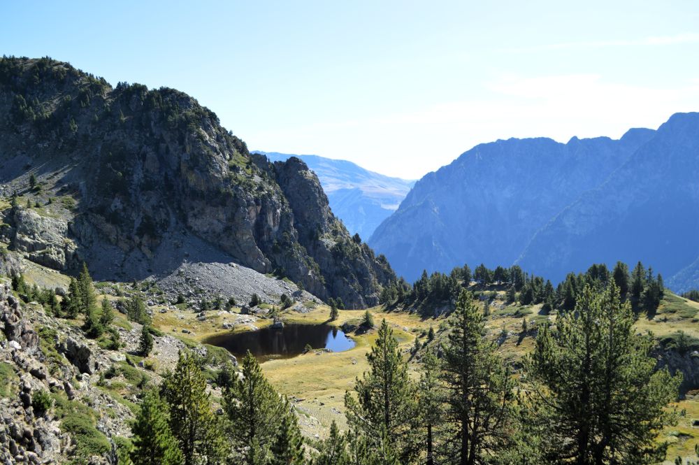 petit lac en montagne